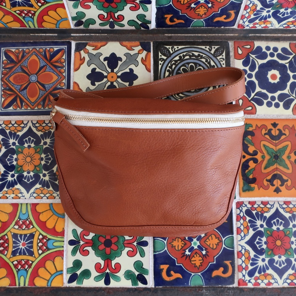 Clare V. Fanny Pack in Neptune Tan